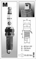 Свеча зажигания (1.0) "Brisk" (8-ми клап. ДВС) MR14LC-1 Лада Гранта FL, Ларгус, Веста, X-Ray