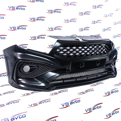 Бампер передний "Quasar Romb" Лада Веста (седан, SW)