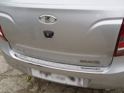 Молдинг багажника хром Лада Гранта лифтбек