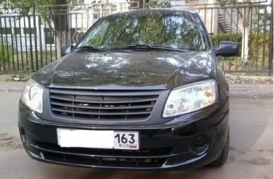 Решетка радиатора "GT" Лада Гранта