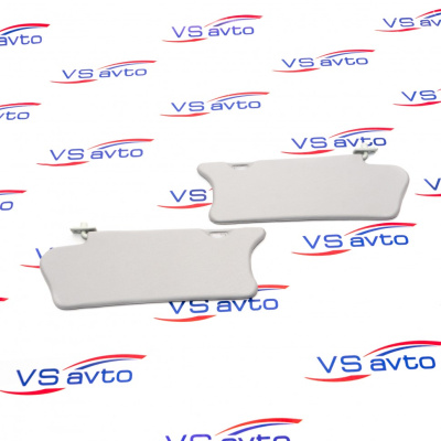 Козырьки солнцезащитные с зеркалом (светлые) ВАЗ 2110