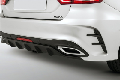 Бампер задний "Quasar" Лада Веста (седан, SW)