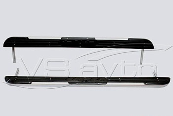 Пороги с пластиковой накладкой ВАЗ 2131 (арт. 0320)