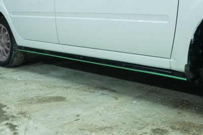 Сплиттер порога (шагрень) ASM "Volta" Лада Гранта (0042)