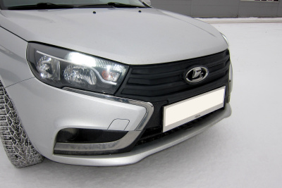 Зимняя заглушка решетки радиатора (ABS) LADA Vesta 15-/ Cross 18-/ SW 16-/ SW Cross 17- 22 (LVE111901)