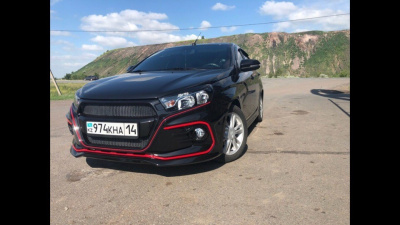 Бампер передний "Razor" Лада Веста (под окраску)