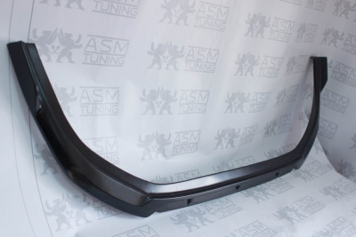 Юбка переднего бампера "ASM Low Liner" Лада Приора (0045)