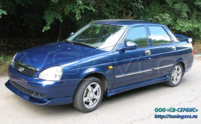 Накладки на пороги "Credo mini" ВАЗ 21703