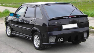 Бампер стеклопластиковый задний "AVR-CUP" ВАЗ 2113, 2114