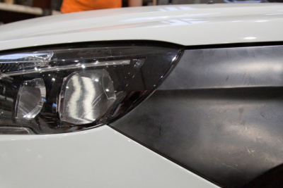 Пластиковое крыло Лада Веста Кросс (1 шт.) под окраску