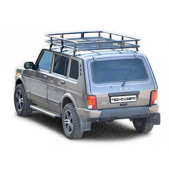 Багажник экспедиционный «Трофи» с сеткой 2131 (арт. 0353)