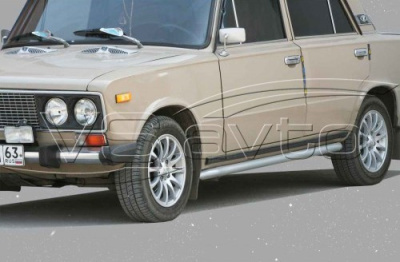 Защита порогов ВАЗ 2101-2107 (арт. 0406)