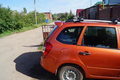 Спойлер "2 упора" ВАЗ 2194