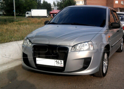 Бампер передний "Я-робот" ВАЗ 1117-1119 (сетка)