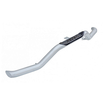 Защита заднего бампера труба «Волна-люкс» с проступью 2123 Шевроле Нива RS (арт. 0199 RS)