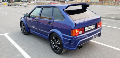 Пороги (накладки на пороги) стеклопластиковые "Apex AVR" ВАЗ 2113, 2114