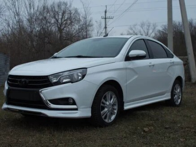 Пороги "VTS" Лада Веста (седан, SW)