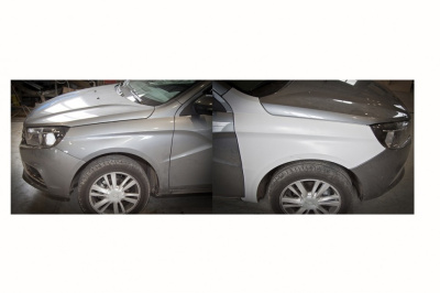 Переднее крыло правое Лада Веста c 2015 г. в. (неокрашенное)