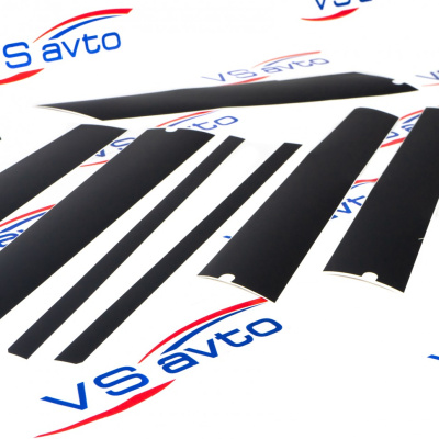 Накладки стоек наружные люкс Лада Гранта лифтбэк