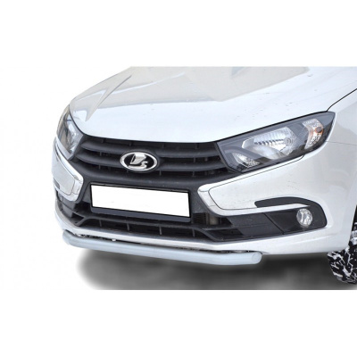 Защита переда «Труба» (d.51) Лада Гранта FL с 2019 г. (арт. 3481)