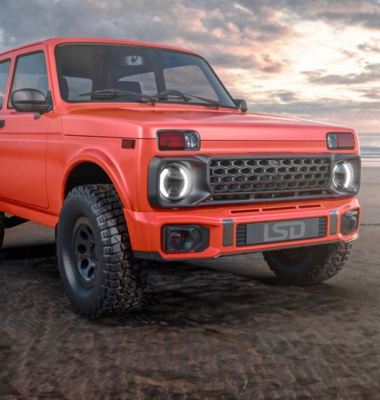 Бампер передний Нива "Магнум"