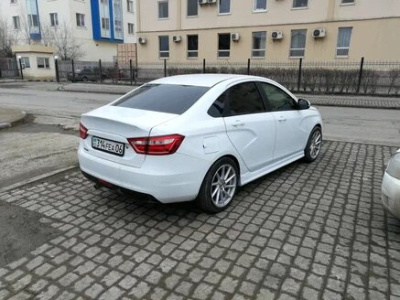 Пороги "VTS" Лада Веста (седан, SW)