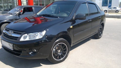 Реснички фар "Razor" (прямые) Лада Гранта