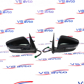 Зеркала наружные (аналог) ВАЗ 2191 Гранта лифтбек, электропривод, обогрев, повторители (Гранта, Гранта FL, Калина, Калина 2, Датсун)