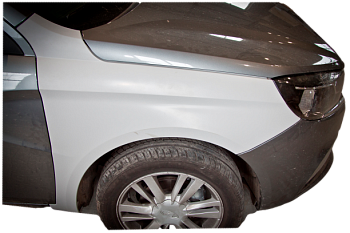 Переднее крыло правое Лада Веста c 2015 г. в. (неокрашенное)