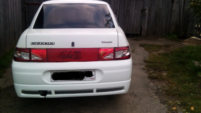 Накладка на задний бампер «Снайпер» ВАЗ 2110