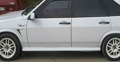 Пороги “Лапша под резинку” ВАЗ 2109