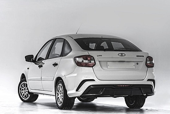 Бампер задний "Xmug" Лада Гранта лифтбэк