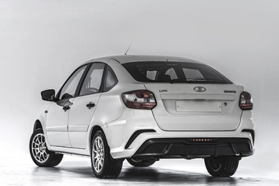 Бампер задний "Xmug" Лада Гранта лифтбэк