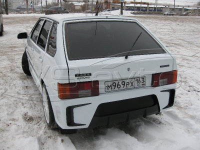 Бампер задний "Робот-LSD" ВАЗ 2113, 2114