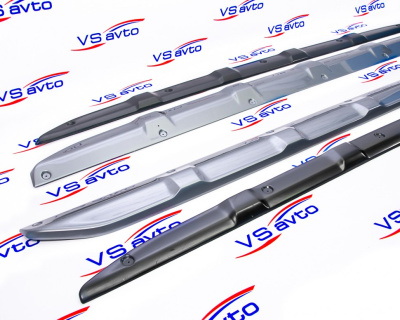 Накладки на пороги "Xmug 2.0" Лада Веста SW Cross