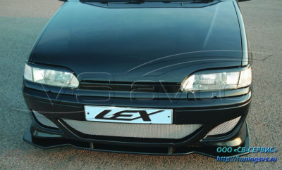 Накладки фар (реснички) "Lex" ВАЗ 2113-2115