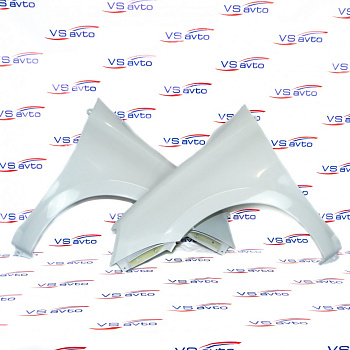 Крылья передние стеклопластиковые "AVR" Гранта/Калина 2 (Стандарт)
