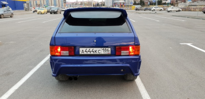 Бампер стеклопластиковый задний "Apex AVR" ВАЗ 2113, 2114