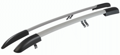 Рейлинги с поперечинами усиленные (серебристые) под крышу с ребром / LADA Kalina Универсал 2004-2013 (LKA551509)