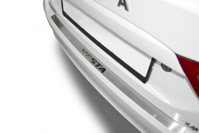 Накладка на задний бампер Лада Веста