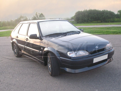 Накладка (юбка) переднего бампера "Thorn DM" ВАЗ 2114