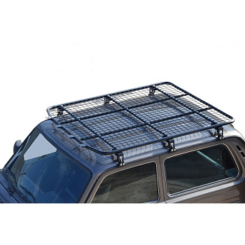 Багажник - платформа экспедиционный «Трофи» с сеткой URBAN 4x4 и 21214 Нива (арт. 3310)