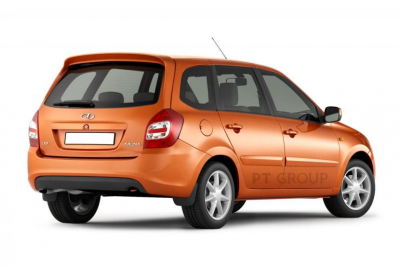 Спойлер "Чистое стекло" некрашеный (ABS) Лада Калина II Универсал 2013-2018/ Granta FL Универсал 2018-