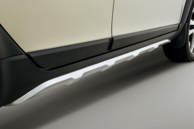 Накладки на пороги "Xmug 2.0" Лада Веста SW Cross