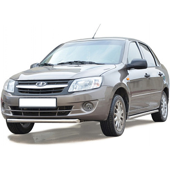 Защита переда «Труба» (d.51) Лада Гранта (арт. 0480)