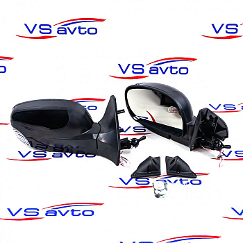 Зеркала на ВАЗ 2108, 2113, 2114, 2115 "Волна" (с тросовым управлением и повторителем)