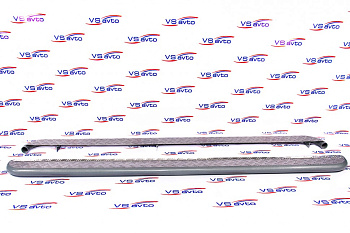 Защита порогов с алюминиевым листом (d.51) Лада Ларгус Cross (арт. 3440)