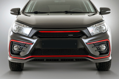 Декоративные передние накладки в цвет "Xmug" Лада Веста