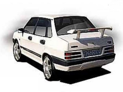 Спойлер "2Н высокий" Лада Самара, Самара 2