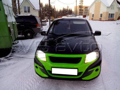 Бампер передний "Razor" Лада Гранта